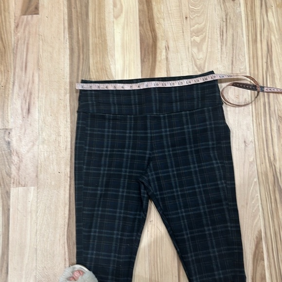 Rewind Plaid Navy Women's Pants - Picture 6 of 8
